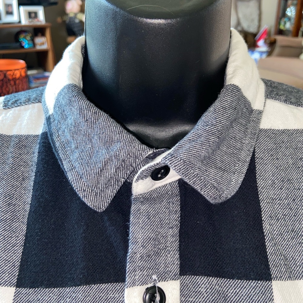 American Rag Flannel Long Sleeve Button Up - Picture 2 of 4
